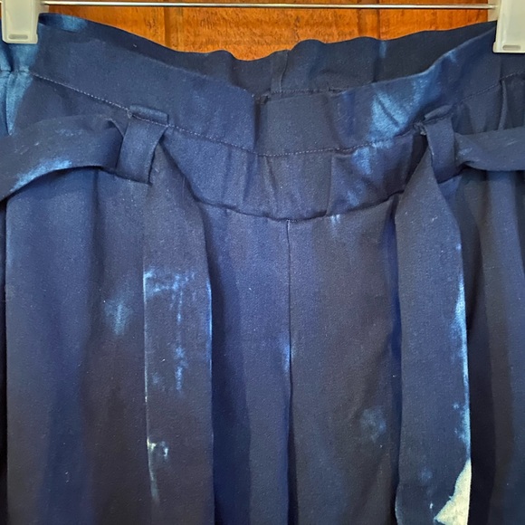 Flare leg paper bag stretch jeans - Picture 3 of 3